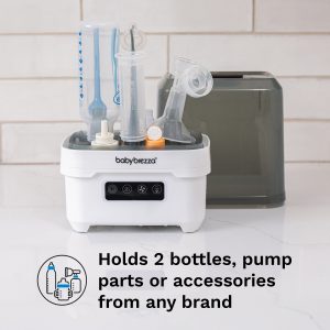 Perfect Travel Bundle: Superfast Portable Bottle Warmer + Portable Sterilizer Dryer Mini