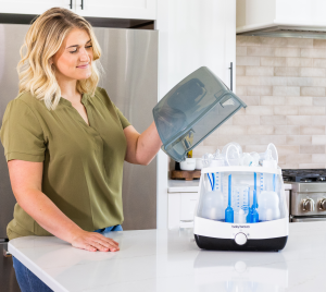 Superfast Baby Bottle Sterilizer and Dryer – Sterilizes & Dries in 10 Minutes